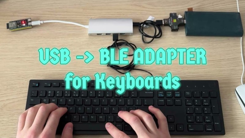 Wired to Wireless: ESP32 Gives Your USB Keyboard Bluetooth - Hackaday