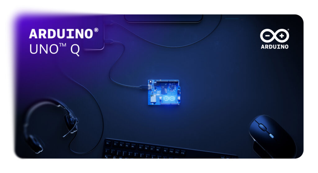 Arduino UNO Q is now available with 4GB RAM and 32GB storage! - Arduino Blog