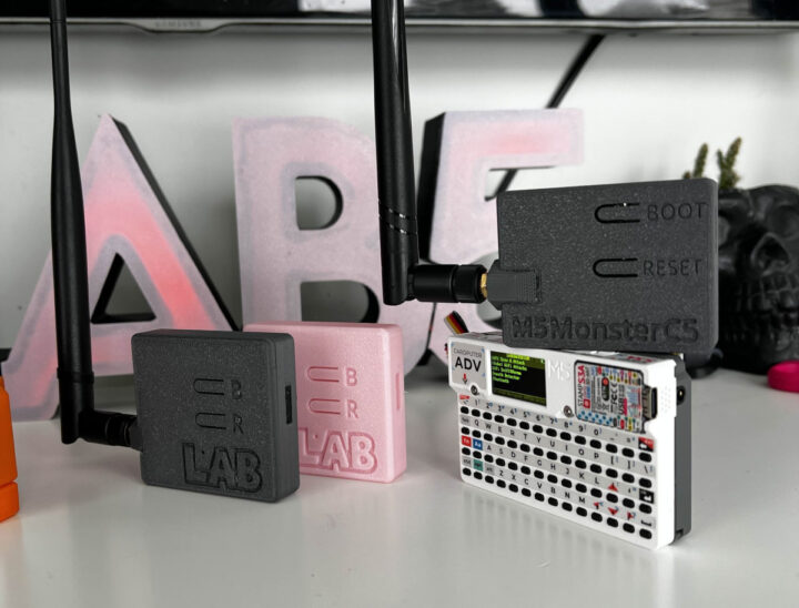 M5MonsterC5 hacking tool adds ESP32-C5 and 5 GHz Wi-Fi 6 support to M5Stack Cardputer ADV and Tab5 - CNX Software