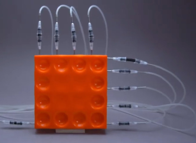 Microfluidic Display Teaches The Basics - Hackaday