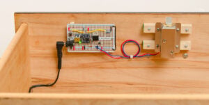 Secret Knock Activated Drawer Lock #adafruitlearnsystem - Adafruit Blog