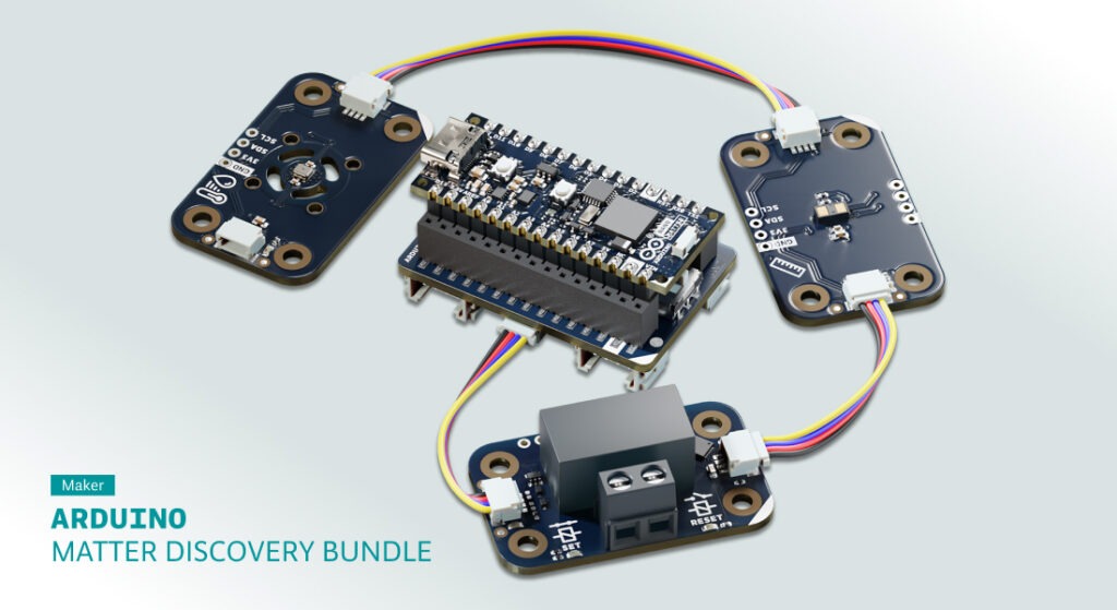 The new Arduino® Matter Discovery Bundle™ is everything you need to learn, experiment, and build with Matter! - Arduino Blog