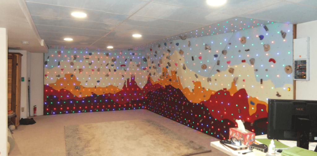 Turning a climbing wall into an interactive game - Arduino Blog