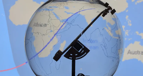 Orbigator is an open-source, physical satellite tracker - Adafruit Blog