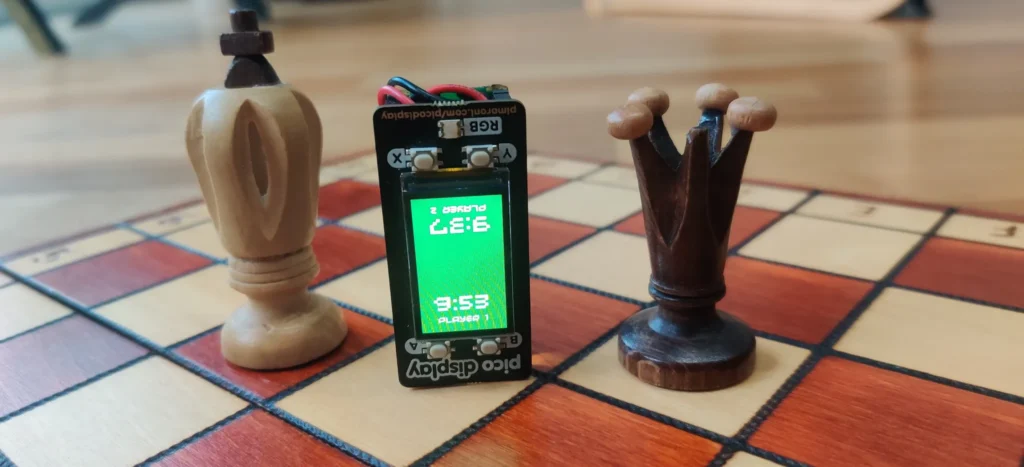 Raspberry Pi Pico chess timer - Raspberry Pi Blog