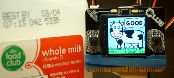 Digital Nose Milk Freshness Checker - Adafruit Blog