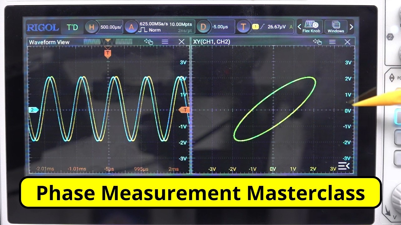 EEVblog 1751 – Oscilloscope Phase Measurement Masterclass - EEVblog