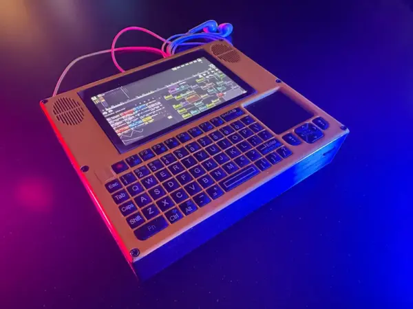 Cyberdeck Raspberry Pi 4/5 – Mini Music Workstation #3DPrinting #3DThursday - Adafruit Blog