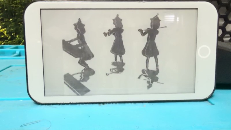 20 FPS on E-Paper Display Without Help - Hackaday