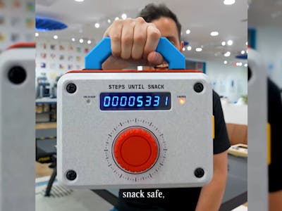 Earn Your Junk Food with This Step-Counting Lock Box - Hackster.io