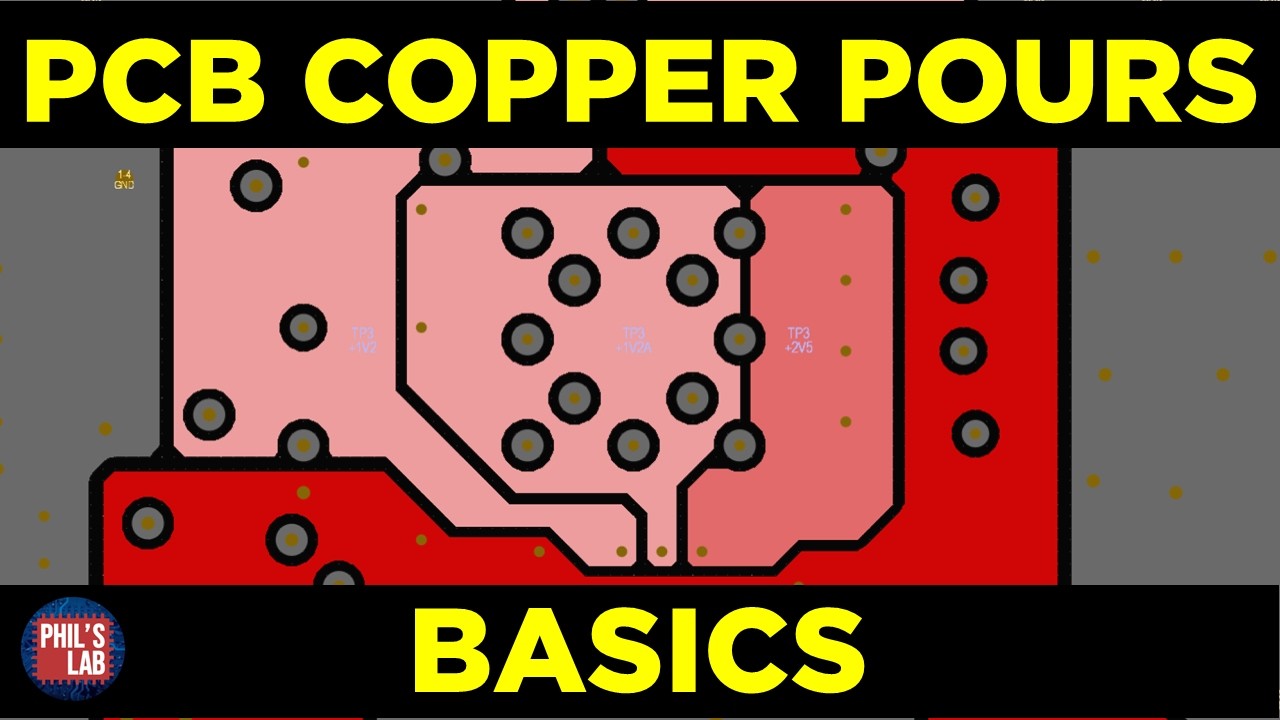 PCB Copper Pours 101 - Phil's Lab #176 - Phil's Lab