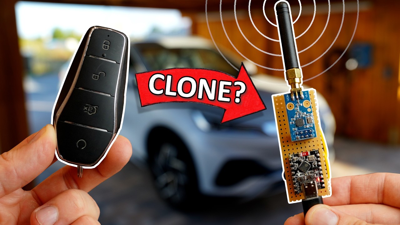 I Tried to Clone My Car Key… But It Didn’t Go to Plan! - GreatScott!