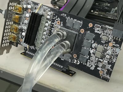 Water Cooling a GPU Without a Cold Plate - Hackster.io