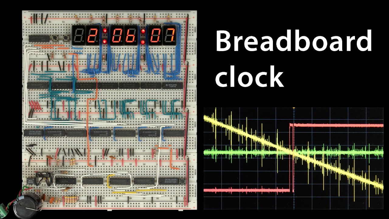 Let's build a digital clock! - Ben Eater