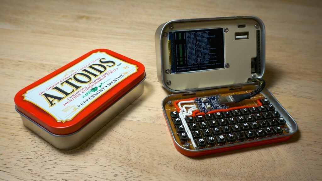 Curiously minty Raspberry Pi Zero cyberdeck - Raspberry Pi Blog