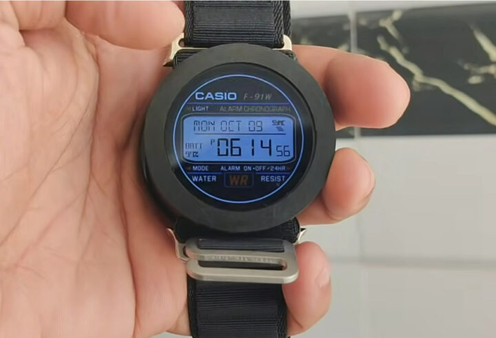 ChronoWatch X2040 – A DIY watch with off-the-shelf Raspberry Pi RP2040 round display, 3D printed case, and custom firmware - CNX Software