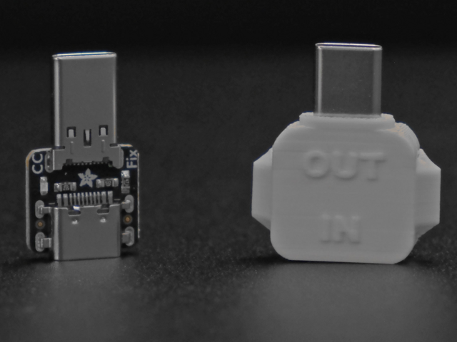 USB C CC Resistor Fixer Case - Adafruit Blog