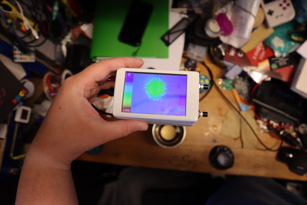 Building a DIY handheld thermal camera for work and play - Arduino Blog