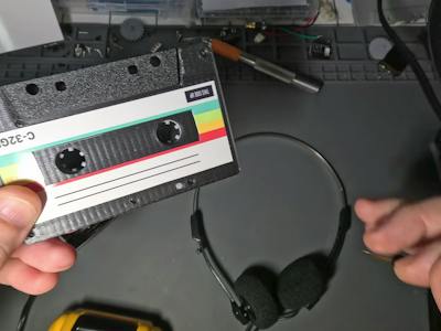 A Digital Audio Player Hidden Inside a Cassette Tape - Hackster.io