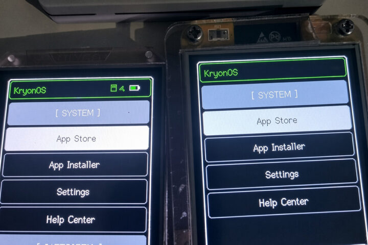 KryonOS turns ESP32 boards into JavaScript-powered mini computer - CNX Software