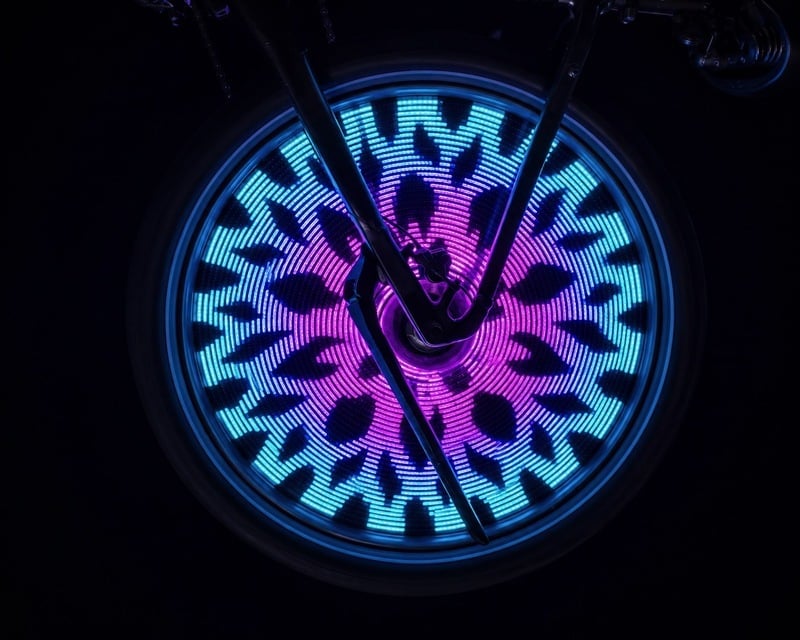 CircuitPython POV Bike Wheel - CircuitPython Blog