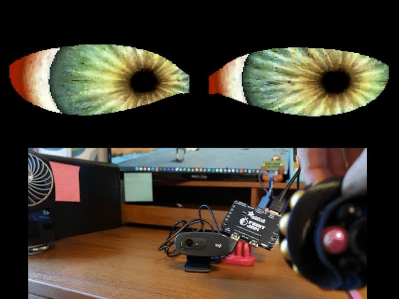 NEW GUIDE: Fruit Jam Motion Tracking Eyeballs - Adafruit Blog